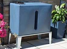 350 Litre Water Butts - Blue Stone