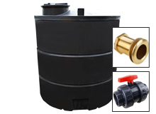 10000 Litre Category 5 Water Tank - Tall