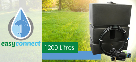 1200 Litre EasyConnect Rainwater Harvesting System - Millstone