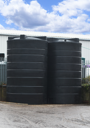 2 x Ecosure 25,000 Litre Potable Water Tanks