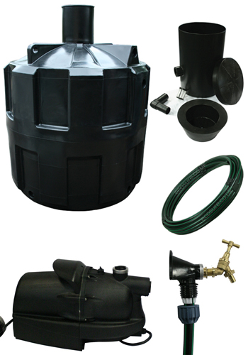 Easy HYDRO Rainwater Harvesting System 10000 litre