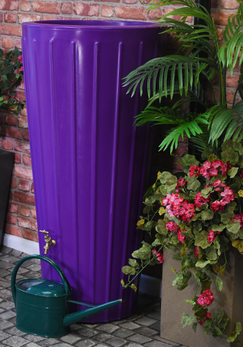 200 Litre Cosmo Water Butt Planter - Purple
