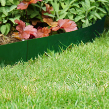 5 x 75mm Plain Garden Edging - Standard - Green