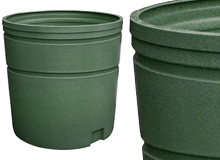 Open Top Water Tank 2500 Litres - Green Marble