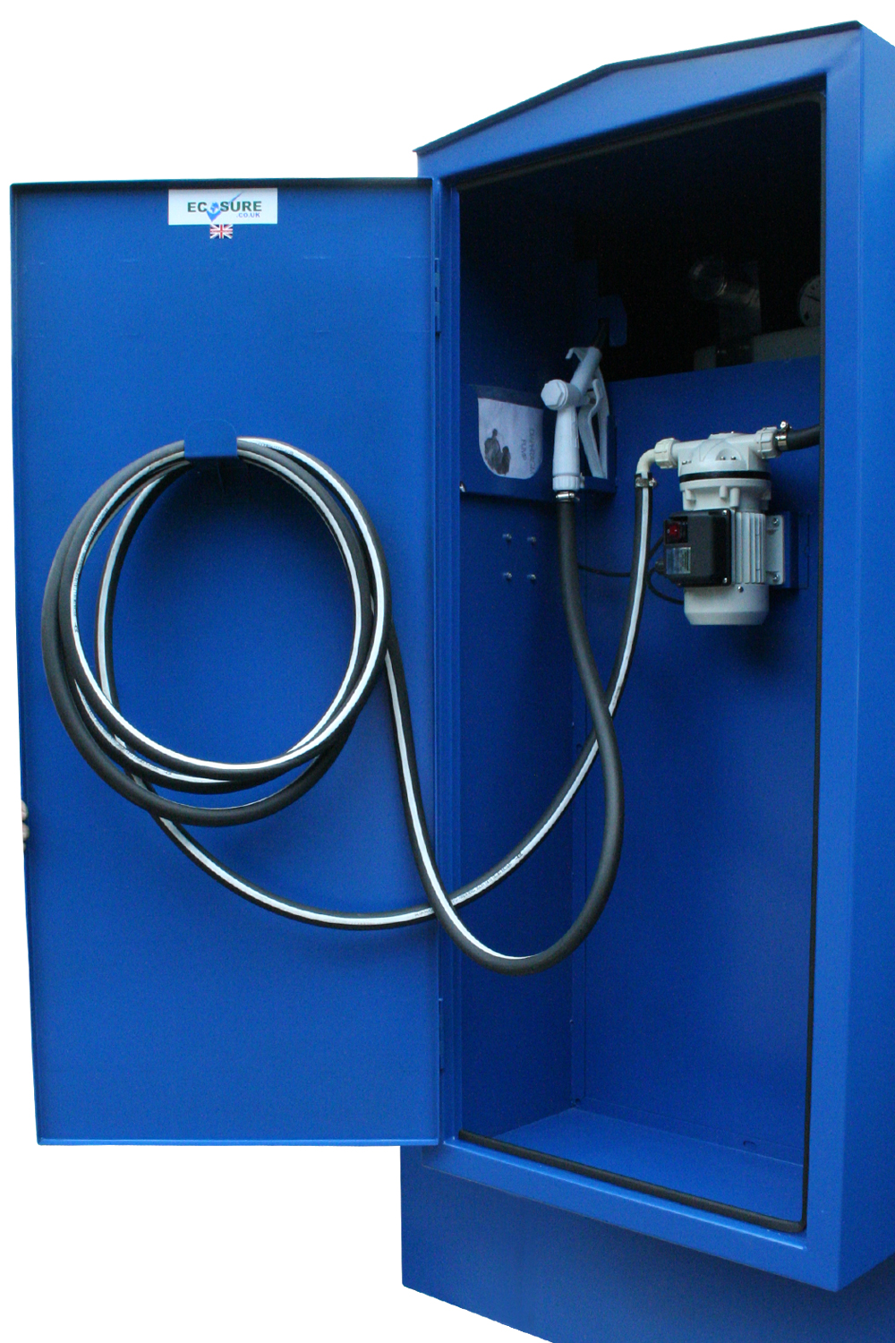 AdBlue dispenser door open