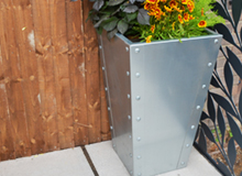 Bassingbourn Galvanised Planter