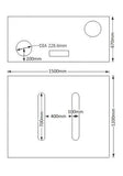 1000 Litre WRAS Approved Potable Water Tank - V1