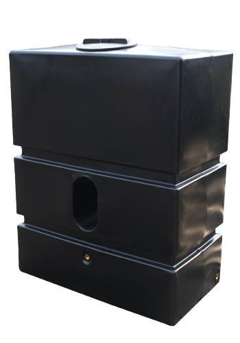 1200 Litre Water Tank In Black