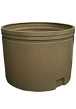 Cylindrical Open Top Tank 1600 Litres Sandstone