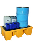 2 Drum Plastic Spill Pallet - PE Grid