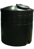 Black 2000 Litre Water Tank