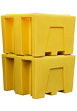 2 x IBC Bund Pallet - Yellow c/w Grid