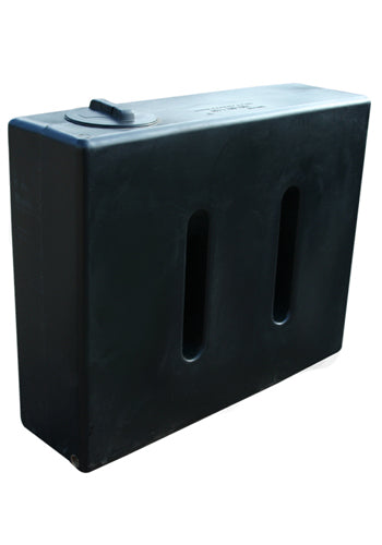 400 Litre Plastic Water Tank In Black V1