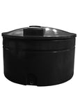 3400 Litre Total Access Water Tank - Black