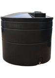 5500 Litre Water Tank Black