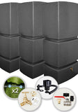 3 x 1200 litre water butt kit - millstone