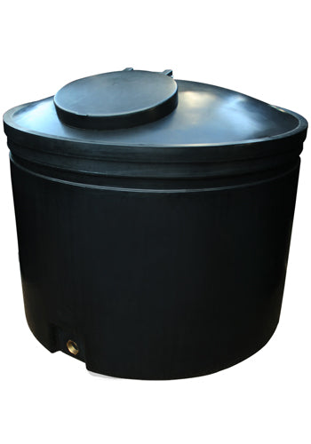 900 Litre Water Tank Black