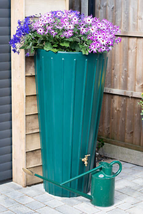 Cosmo 200 Litre Water Butt Planters - Green