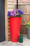 Cosmo 200 Litre Water Butt Planters - Red