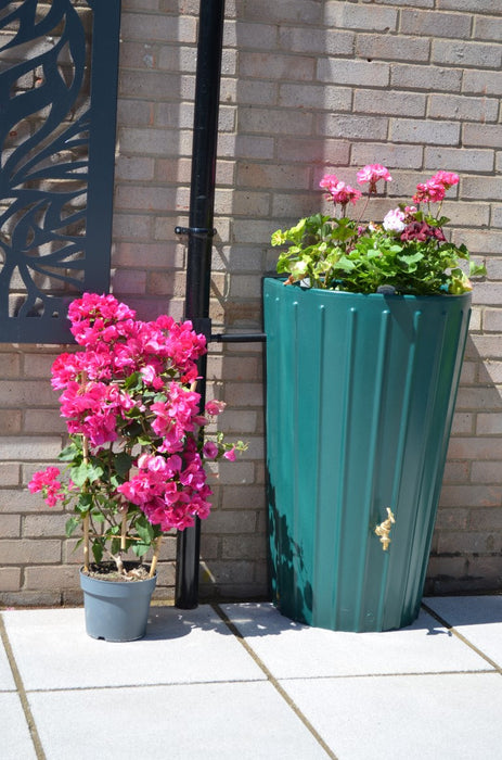 green water butt planter