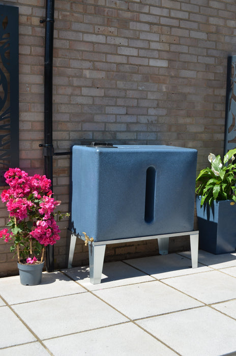 350 litre water butt - galvanised stand