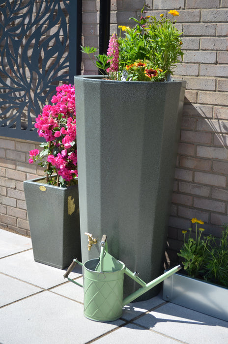 green marble rainwater tank