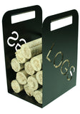 Logs style log store in black