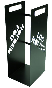 Log Holder in black