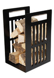 Straight Lines log store in black