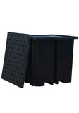 Space Saving IBC Bund - Black c/w Grid & Cover