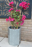 Therfield Galvanised Planter