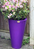 Ashwell Garden Planter In Purple