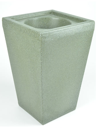 Barrington Garden Planter In Green Marble