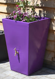 Cambridge Water Butt Planter - Purple