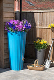 Cosmo 200 Litre Water Butt Planters - Sky Blue