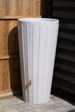 Cosmo 200 Litre Water Butt Planters - White Marble