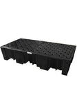 Double IBC Bund Pallet - Black