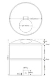 1500 Litre Molasses Tank