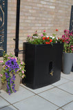 Oasis Water Butt Planter in Black