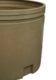 Cylindrical Open Top Tank 1600 Litres Sandstone