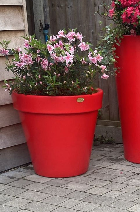 Classic Garden Planter In Red