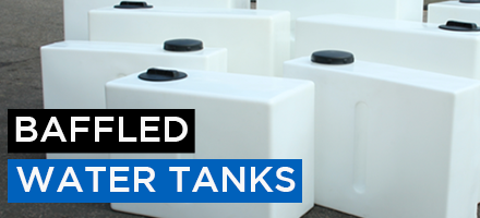 Baffled water tanks
